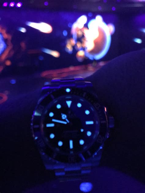 how long does the lume last on a rolex|rolex watch lume.